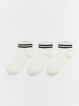 ?izgili Kad?n Patik ?orap 3l?