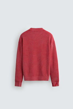 WASHED RIBBED TEXTURE JUMPER - Zara фото 8