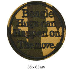 Термоаппликации арт.TBY.A21 Круглый шеврон 85х85 мм уп.10 шт