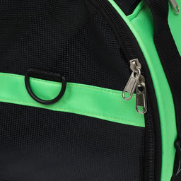 Сумка-переноска сетчатая, 53 х 26 х 36 см, зелёная - Пижон фото 7