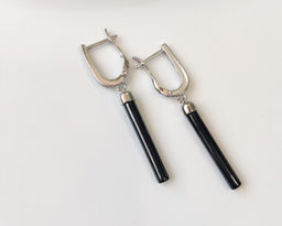 Серьги с керамикой