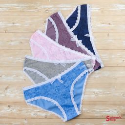 Трусики женские бикини с кружевом DX-2047, BIKINI