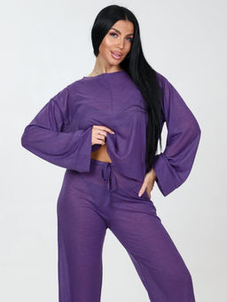 006 Пижама брюки (Фиолетовый) - А-дина фото 7