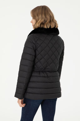 Женское черное пальто - U.s. polo assn фото 5