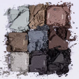 KIKI Тени д/век 9-ти цветные MAKEUP STUDIO EYESHADOW 201 Smoky eyes