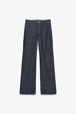 Z1975 BOOTCUT DENIM TROUSERS - Zara фото 6