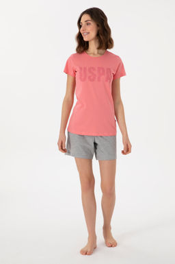 Kad_n Pembe Pijama Tak_m_ Sepette S_rpriz _ndirim - U.s. polo assn фото 4