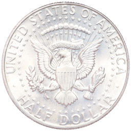 1/2 доллара (50 центов) 1968 года D США