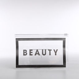 Косметичка из прозрачного PVC Beauty с застёжкой зип-лок