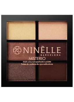 Ninelle Мультицветная палетка теней для век Misterio, 526 песочно-серый