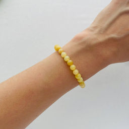 Браслет из желтого Опала - Радуга самоцветов фото 3