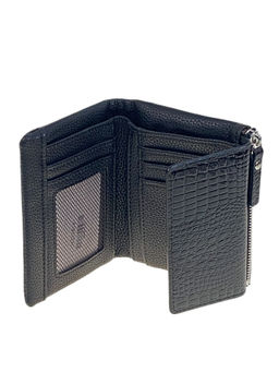 Женское портмоне из искусственной кожи, цвет черный - Greta фото 2