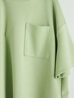 Bisiklet Yaka K?z ?ocuk Ti??rt