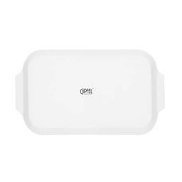 50390 GIPFEL Форма для запекания BIANCO прямоугольная, 36х20,5х6,5см, 2200мл. Материал: фарфор. Цвет: белый.  фото 4
