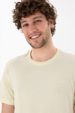 Erkek Regular Fit Bisiklet Yaka Limon Basic Ti__rt Sepette S_rpriz _ndirim - U.s. polo assn фото 3