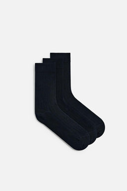 PACK OF 3 TEXTURED SOCKS - Zara фото 8
