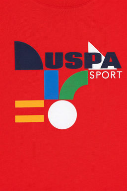 U. S. Polo Assn / Красная футболка с круглым вырезом для мальчиков - U.s. polo assn фото 4