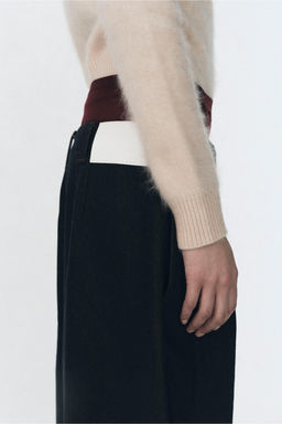 WIDE-LEG JEANS WITH DARTS SOSHIOTSUKI X ZARA фото 4