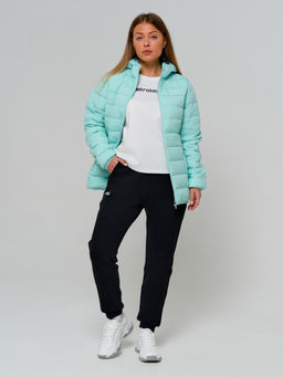 T3323-5 Пуховик стеганый женский