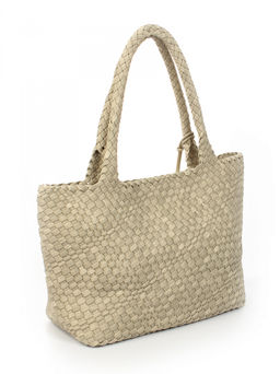 LACCOMA сумка СУ1033-винтаж бежевый эко кожа хлопок  фото 2