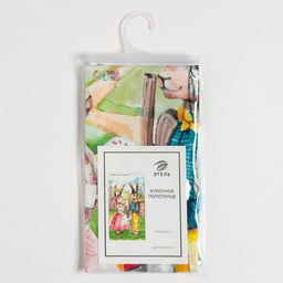 Полотенце Этель Семейного счастья 40х73 см, 100% хлопок, саржа 190 гр/м2  фото 5