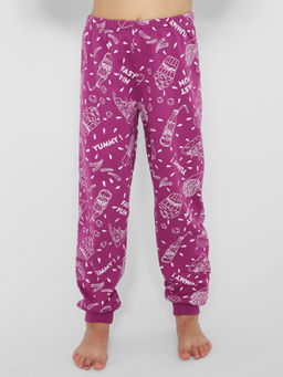CRB wear/CWJG 50156-24 Комплект для девочки (джемпер, брюки),бордовый/Ex.Cherubino  фото 3