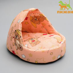 Домик Лукошко, 40 х 30 х 26 см, микс цветов