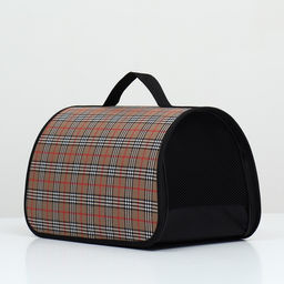 Сумка - переноска для животных Карпетбеггер, 40,5 х 24 х 24 см, клетчатая - Пижон фото 3