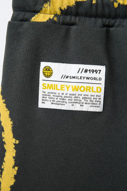 SMILEYWORLD ® PLUSH BERMUDA SHORTS - Zara фото 4