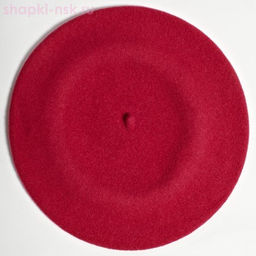 Берет фетр без отделки 11 Берет женский (56-58)