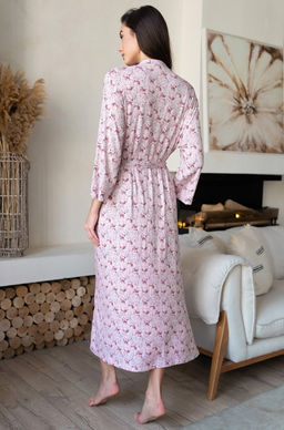 Длинный запашной халат Mia-Amore  фото 2