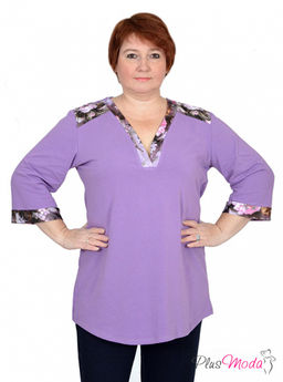 Туника Модель №196 размеры 44-80 - Plusmoda фото 4