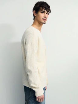 Вязаный кардиган из хлопка / Zarina  фото 5