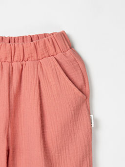 Брюки муслиновые Клубничный смузи - Bungly фото 3