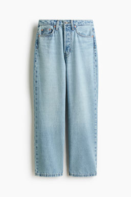 Straight High Waist Ankle Jeans - H&m фото 4