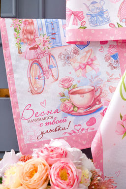 Весна идет набор полотенец кухонных - Натали фото 2