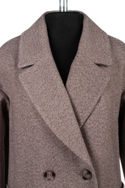 01-12229 Пальто женское демисезонное (пояс) - El podio фото 8