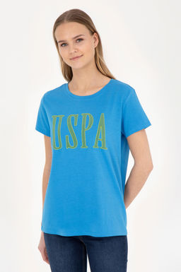 Женская футболка Saks с круглым вырезом - U.s. polo assn фото 8