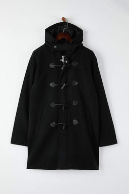 Siyah Oversize Erkek Kaban TMNAW26KB00002