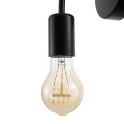 Бра 2609/1BK E27 40 Вт черный 10×12×17.5 см