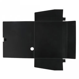 Папка-органайзер (короб) "Архивная" А4 23,4х31х3,5см, пластик, на липучке, цвет черный (Китай)