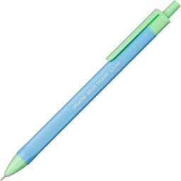 Цена за 2 шт. Ручка шариковая автоматическая Attache Bright colours г/зел корп, син,0,5мм
