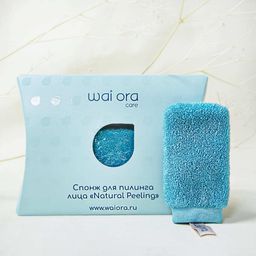 Спонж для пилинга лица Natural Peeling (Лагуна) - Wai ora фото 2