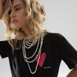 Футболка Базовые фантазии (black love) - Charutti фото 4