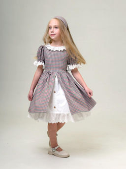 ДЛ 26-2 платье для девочки Забава красный