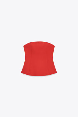 PEPLUM BARDOT TOP
