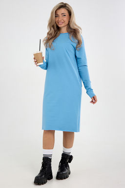 Платье футер-реглан