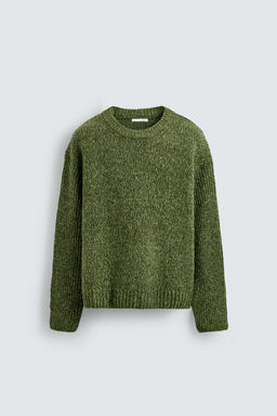 TEXTURED TWISTED YARN VOLUME JUMPER - Zara фото 7