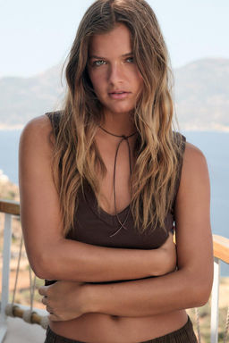 V-NECK TOP - Zara фото 41