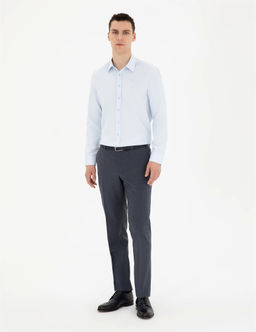 A__k Mavi Slim Fit Arm_rl_ Uzun Kollu G_mlek - Pierre cardin фото 4
